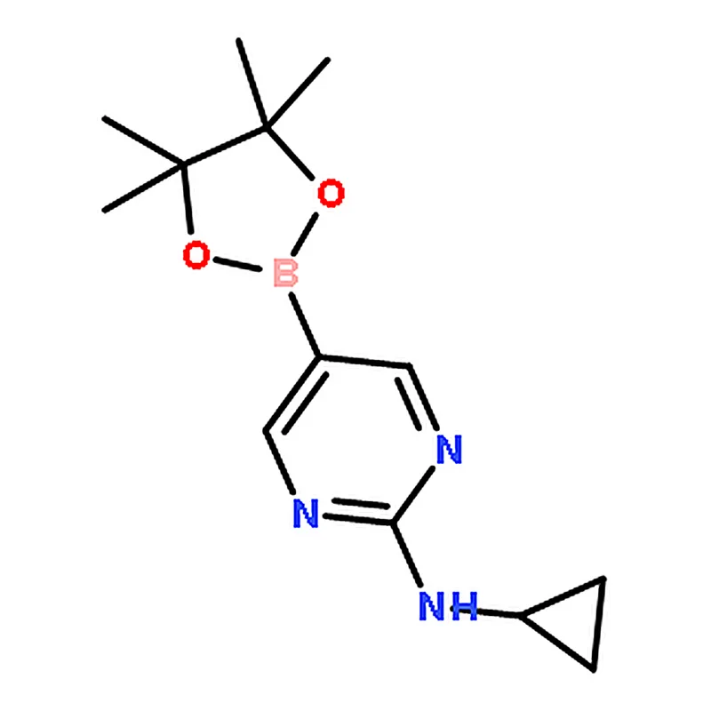 RHAWN N-Cyclopropyl-5-(4,4,5,5-tetramethyl-1,3,2-dioxaborolan-2-yl)pyrimidin-2-amine