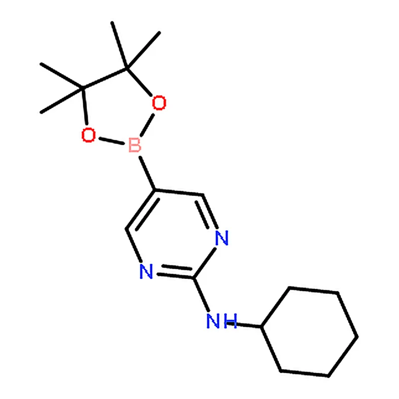RHAWN N-Cyclohexyl-5-(4,4,5,5-tetramethyl-1,3,2-dioxaborolan-2-yl)pyrimidin-2-amine