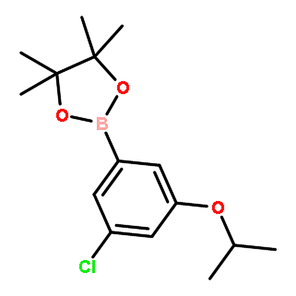 RHAWN 2-(3-Chloro-5-isopropoxyphenyl)-4，4，5，5-tetramethyl-1，3，2-dioxaborolane