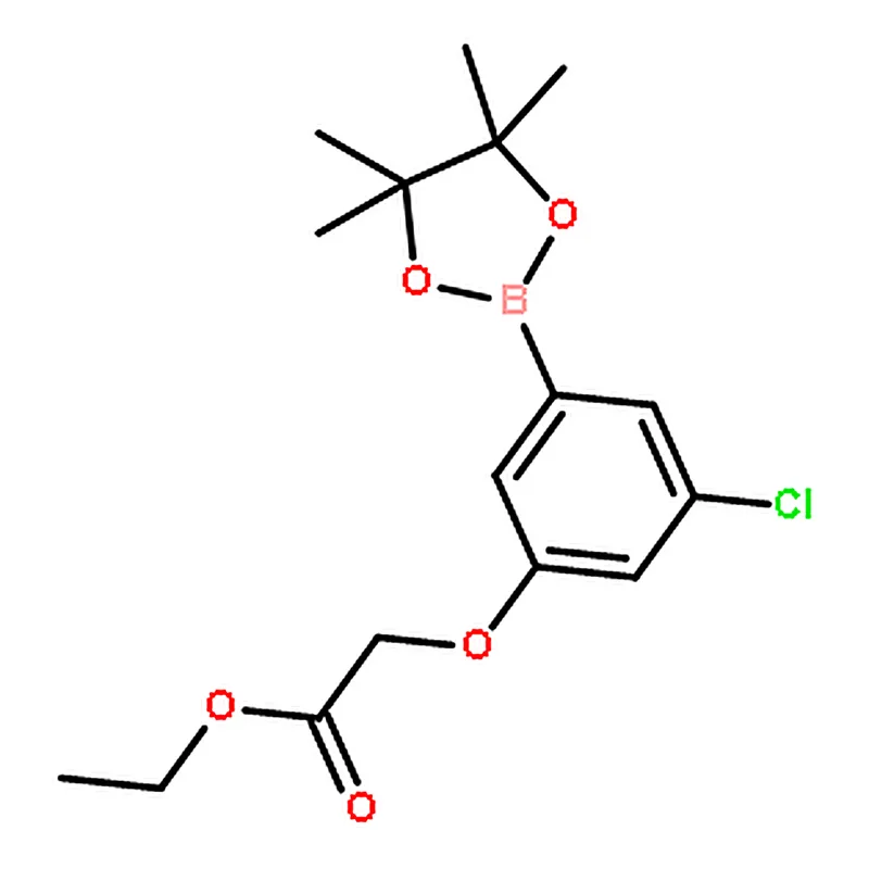 RHAWN Ethyl 2-(3-chloro-5-(4,4,5,5-tetramethyl-1,3,2-dioxaborolan-2-yl)phenoxy)acetate