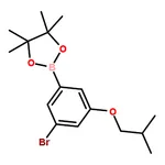 RHAWN 2-(3-Bromo-5-isobutoxyphenyl)-4,4,5,5-tetramethyl-1,3,2-dioxaborolane