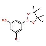 RHAWN 3-Bromo-5-(4,4,5,5-tetramethyl-1,3,2-dioxaborolan-2-yl)phenol
