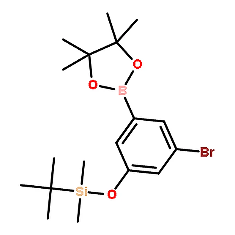 RHAWN (3-Bromo-5-(4,4,5,5-tetramethyl-1,3,2-dioxaborolan-2-yl)phenoxy)(tert-butyl)dimethylsilane