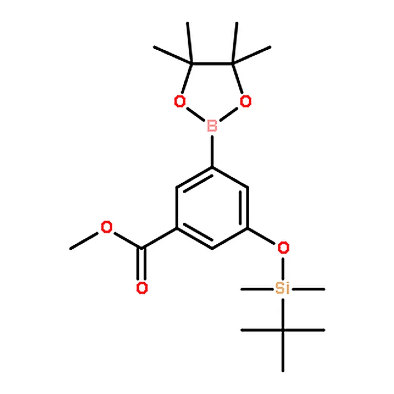 RHAWN Methyl 3-((tert-butyldimethylsilyl)oxy)-5-(4,4,5,5-tetramethyl-1,3,2-dioxaborolan-2-yl)benzo