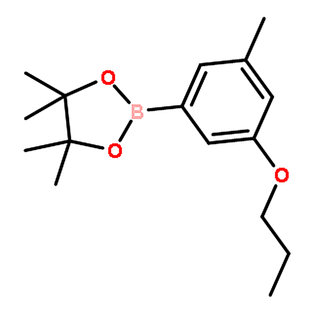 RHAWN 4,4,5,5-Tetramethyl-2-(3-methyl-5-propoxyphenyl)-1,3,2-dioxaborolane