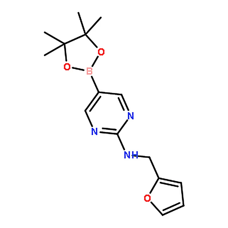 RHAWN N-(Furan-2-ylmethyl)-5-(4,4,5,5-tetramethyl-1,3,2-dioxaborolan-2-yl)pyrimidin-2-amine