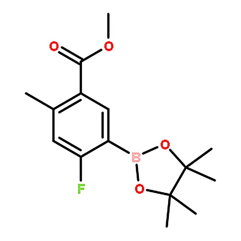 RHAWN Methyl 4-fluoro-2-methyl-5-(4,4,5,5-tetramethyl-1,3,2-dioxaborolan-2-yl)benzoate