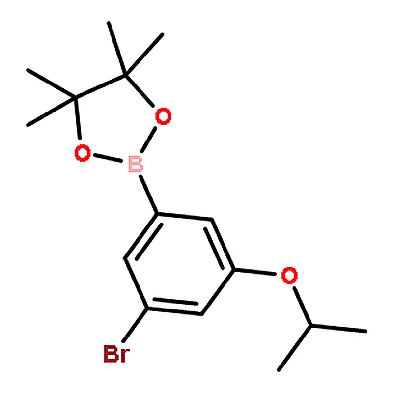 RHAWN 2-(3-Bromo-5-isopropoxyphenyl)-4,4,5,5-tetramethyl-1,3,2-dioxaborolane