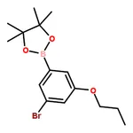 RHAWN 2-(3-BROMO-5-PROPOXYPHENYL)-4,4,5,5-TETRAMETHYL-1,3,2-DIOXABOROLANE