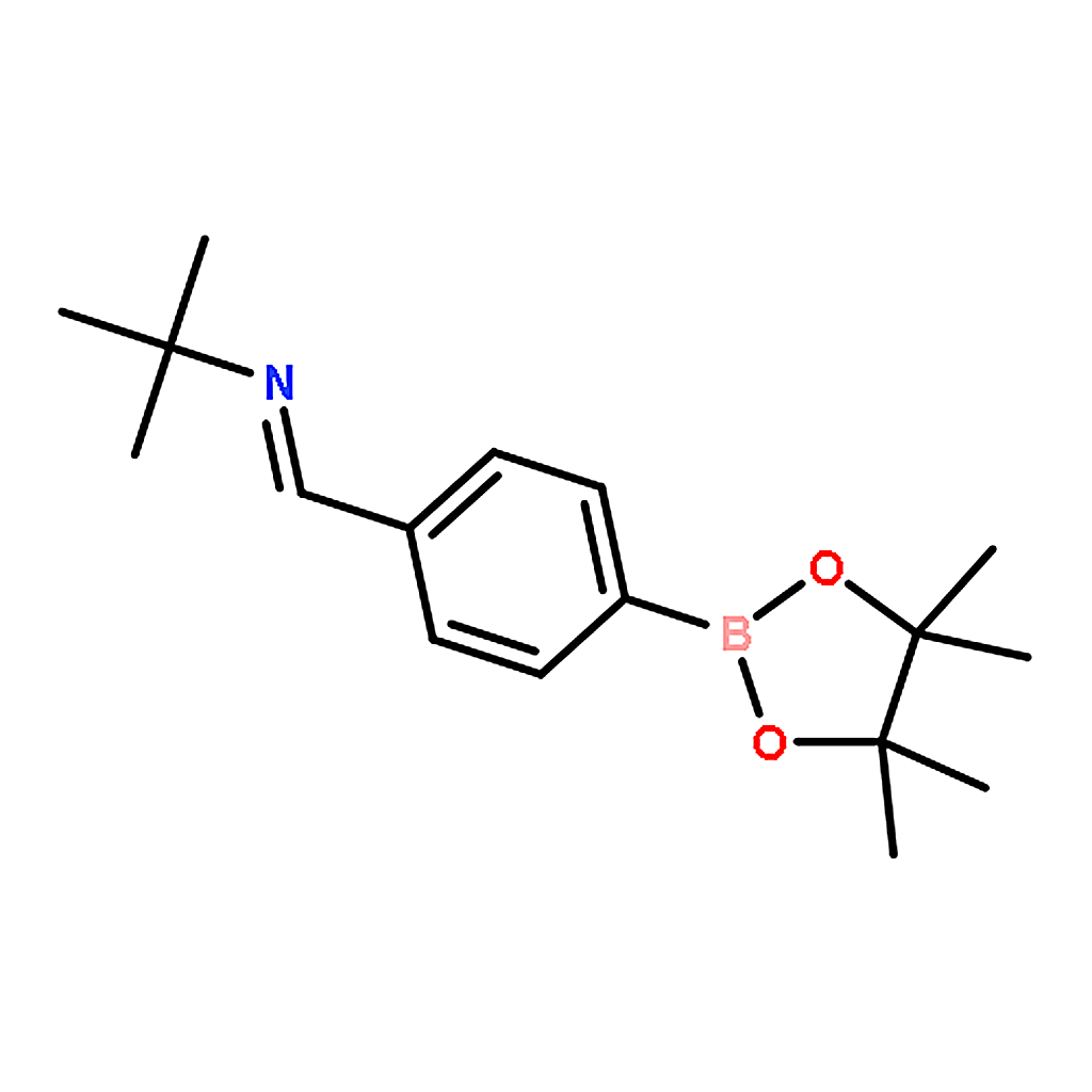 RHAWN N-tert-Butyl-1-(4-(4,4,5,5-tetramethyl-1,3,2-dioxaborolan-2-yl)phenyl)methanimine