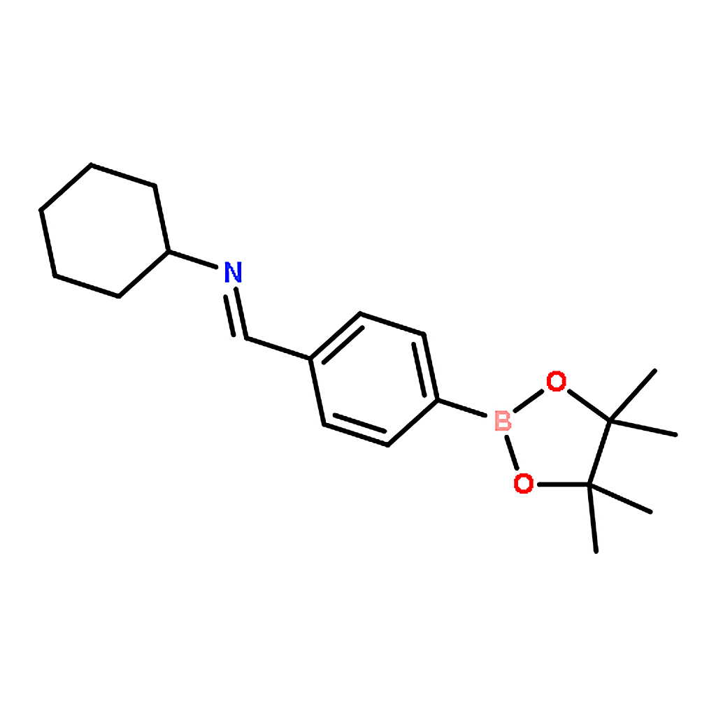 RHAWN 4-(Cyclohexyliminomethyl)benzeneboronic acid pinacol ester