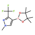 RHAWN 1-Methyl-4-(4,4,5,5-tetramethyl-1,3,2-dioxaborolan-2-yl)-3-(trifluoromethyl)-1H-pyrazole