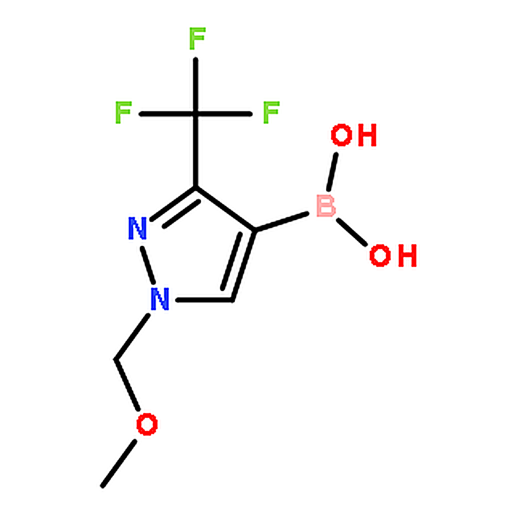 RHAWN (1-(Methoxymethyl)-3-(trifluoromethyl)-1H-pyrazol-4-yl)boronic acid