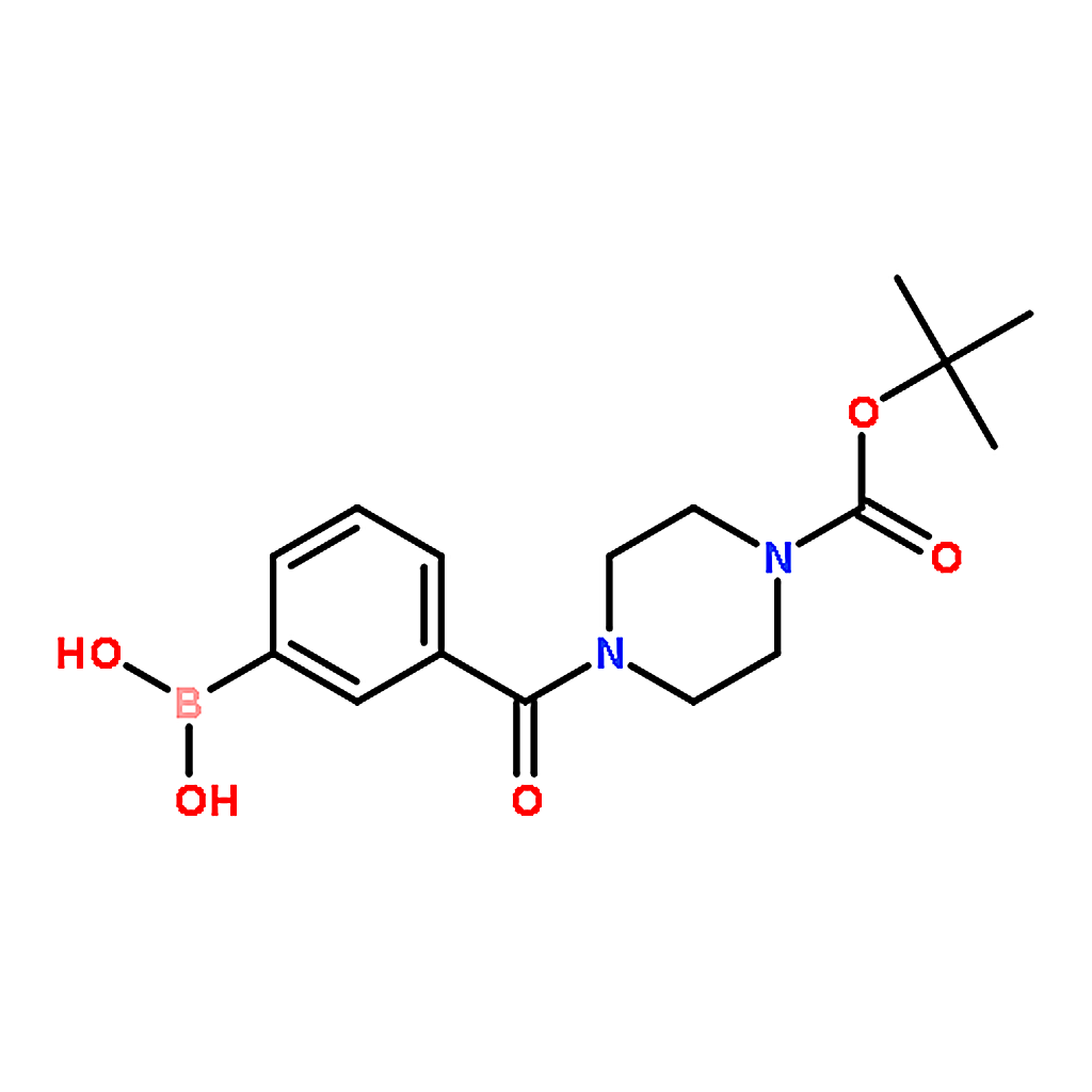 RHAWN 3-(4-(BOC-Piperazine-1-carbonyl)phenylboronic acid