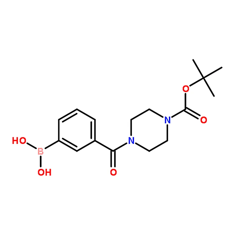 RHAWN 3-(4-(BOC-Piperazine-1-carbonyl)phenylboronic acid