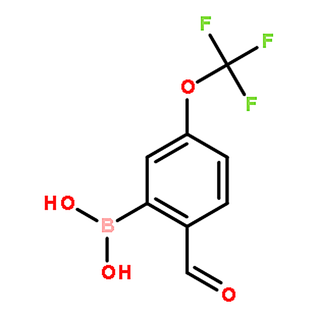 RHAWN (2-Formyl-5-(trifluoromethoxy)phenyl)boronic acid