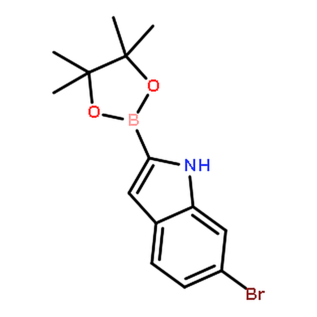 RHAWN 6-Bromo-2-(4,4,5,5-tetramethyl-1,3,2-dioxaborolan-2-yl)-1H-indole