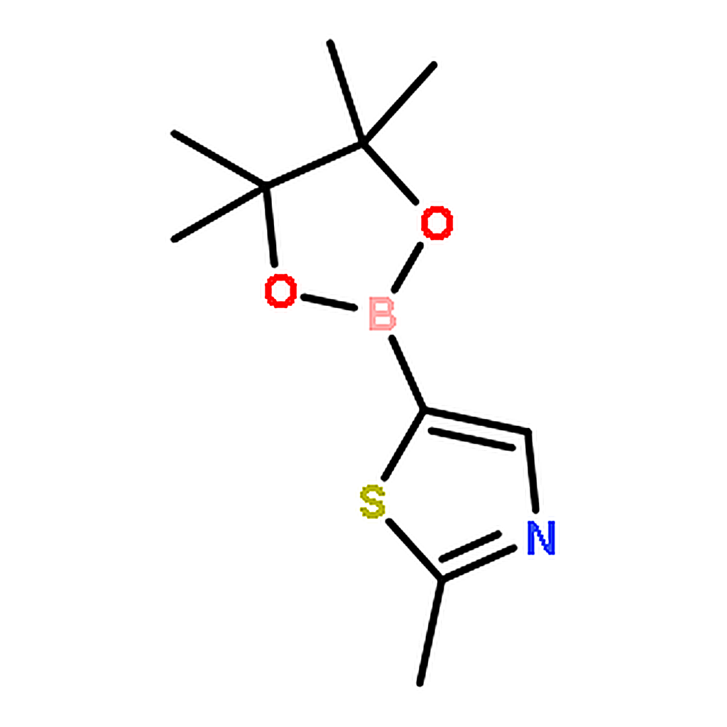 RHAWN 2-Methyl-5-(4，4，5，5-tetramethyl-1，3，2-dioxaborolan-2-yl)thiazole