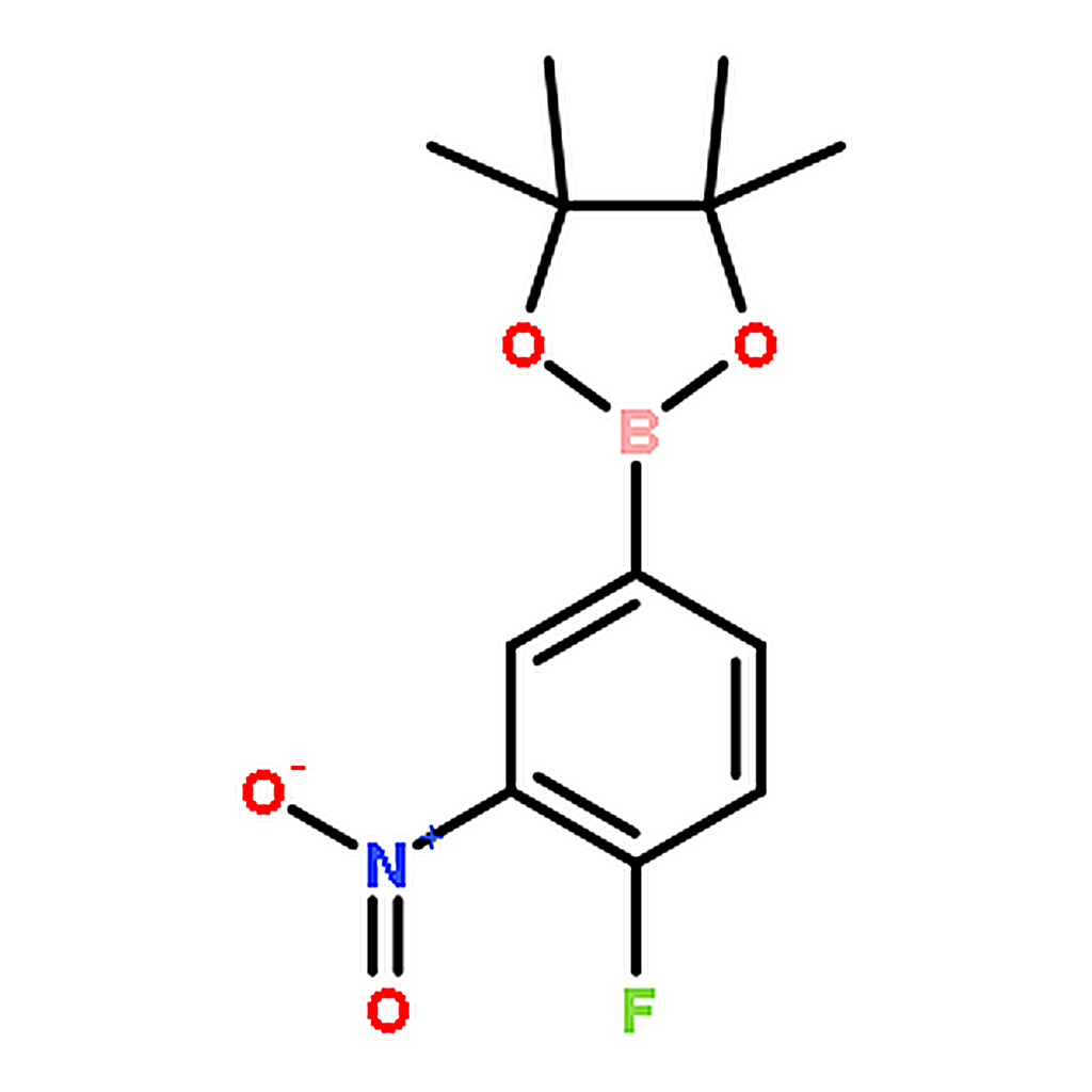 RHAWN 2-(4-Fluoro-3-nitrophenyl)-4,4,5,5-tetramethyl-1,3,2-dioxaborolane