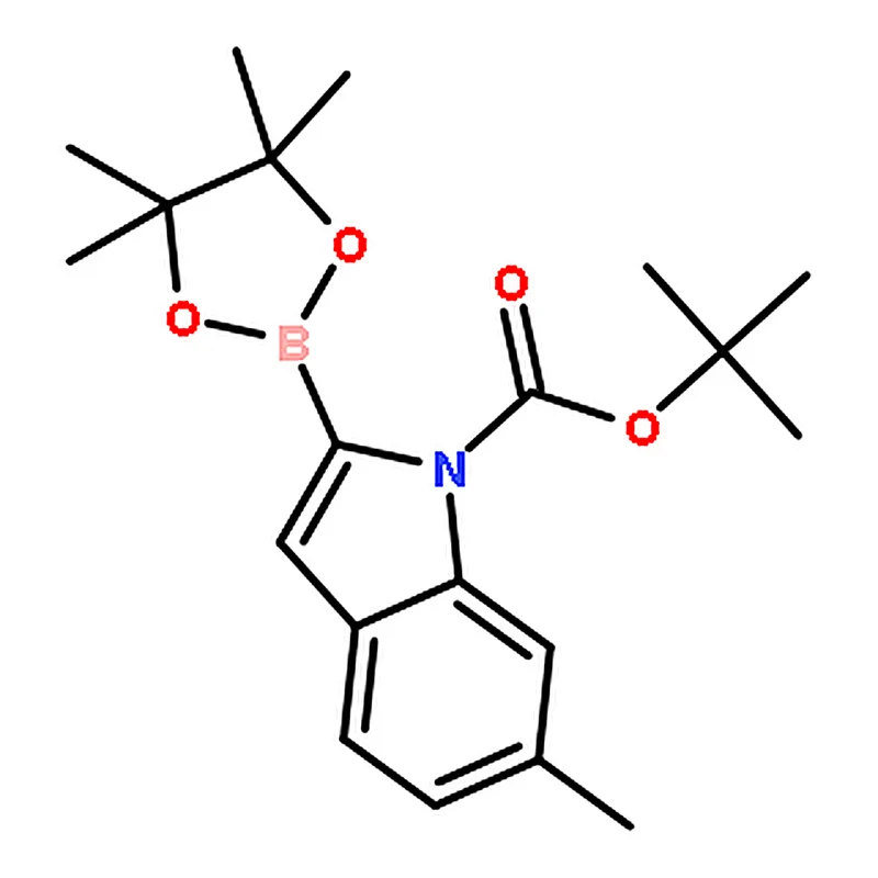 RHAWN tert-Butyl 6-methyl-2-(4,4,5,5-tetramethyl-1,3,2-dioxaborolan-2-yl)-1H-indole-1-carboxylate