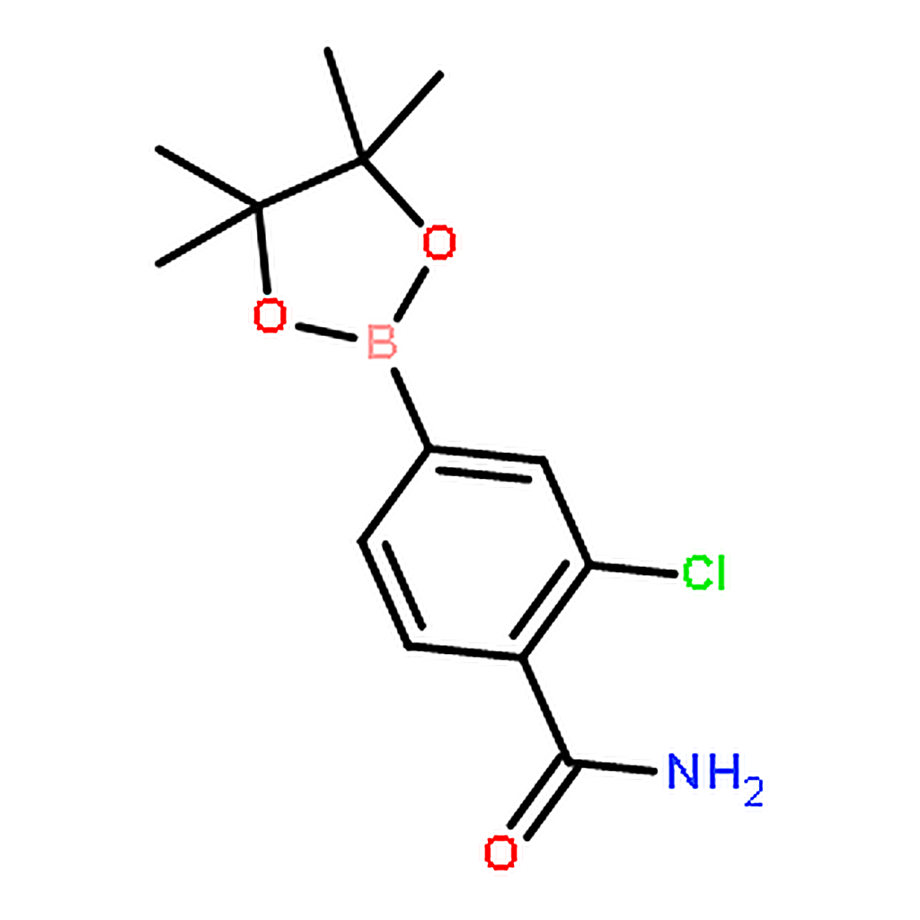RHAWN 2-Chloro-4-(4,4,5,5-tetramethyl-1,3,2-dioxaborolan-2-yl)benzamide