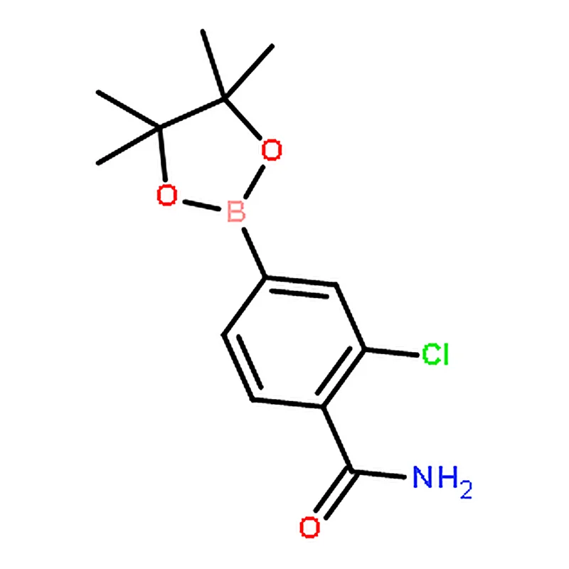 RHAWN 2-Chloro-4-(4,4,5,5-tetramethyl-1,3,2-dioxaborolan-2-yl)benzamide