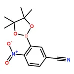 RHAWN 4-Nitro-3-(4,4,5,5-tetramethyl-1,3,2-dioxaborolan-2-yl)benzonitrile
