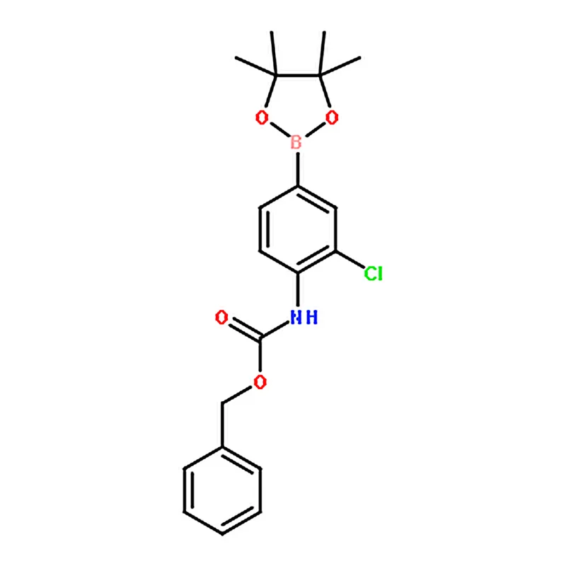 RHAWN Benzyl (2-chloro-4-(4,4,5,5-tetramethyl-1,3,2-dioxaborolan-2-yl)phenyl)carbamate