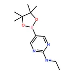RHAWN N-Ethyl-5-(4,4,5,5-tetramethyl-1,3,2-dioxaborolan-2-yl)pyrimidin-2-amine