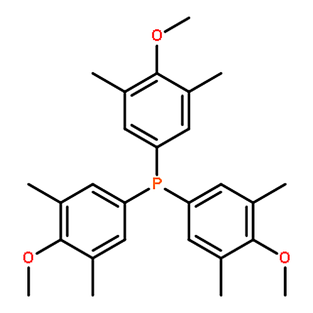 RHAWN Tris(4-methoxy-3,5-dimethylphenyl)phosphine