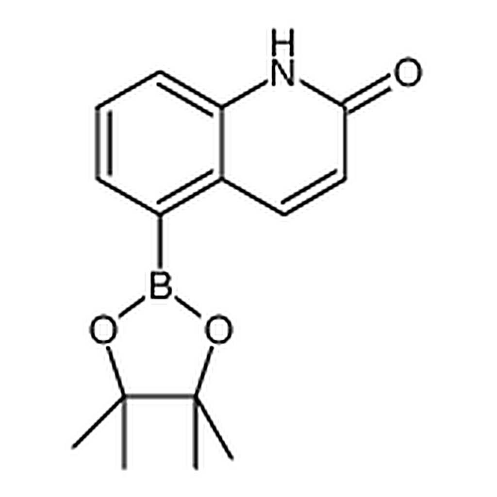 RHAWN 5-(4,4,5,5-Tetramethyl-1,3,2-dioxaborolan-2-yl)quinolin-2(1H)-one