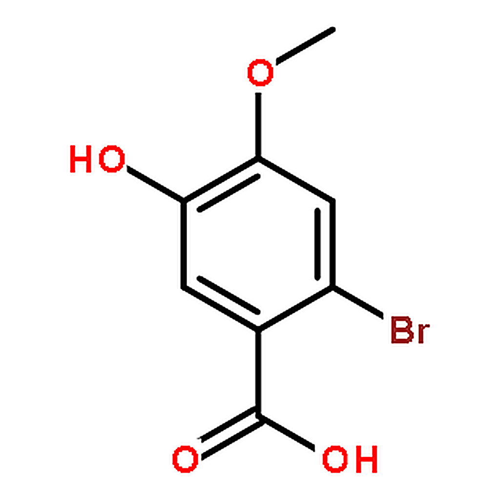 RHAWN 2-Bromo-5-hydroxy-4-methoxybenzoic acid