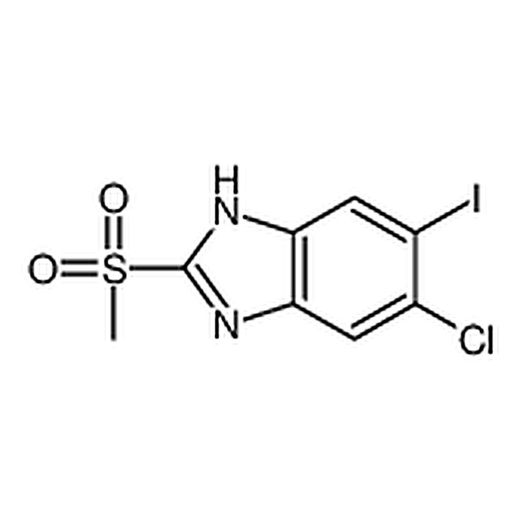 RHAWN 5-Chloro-6-iodo-2-(methylsulfonyl)-1H-benzo[d]imidazole