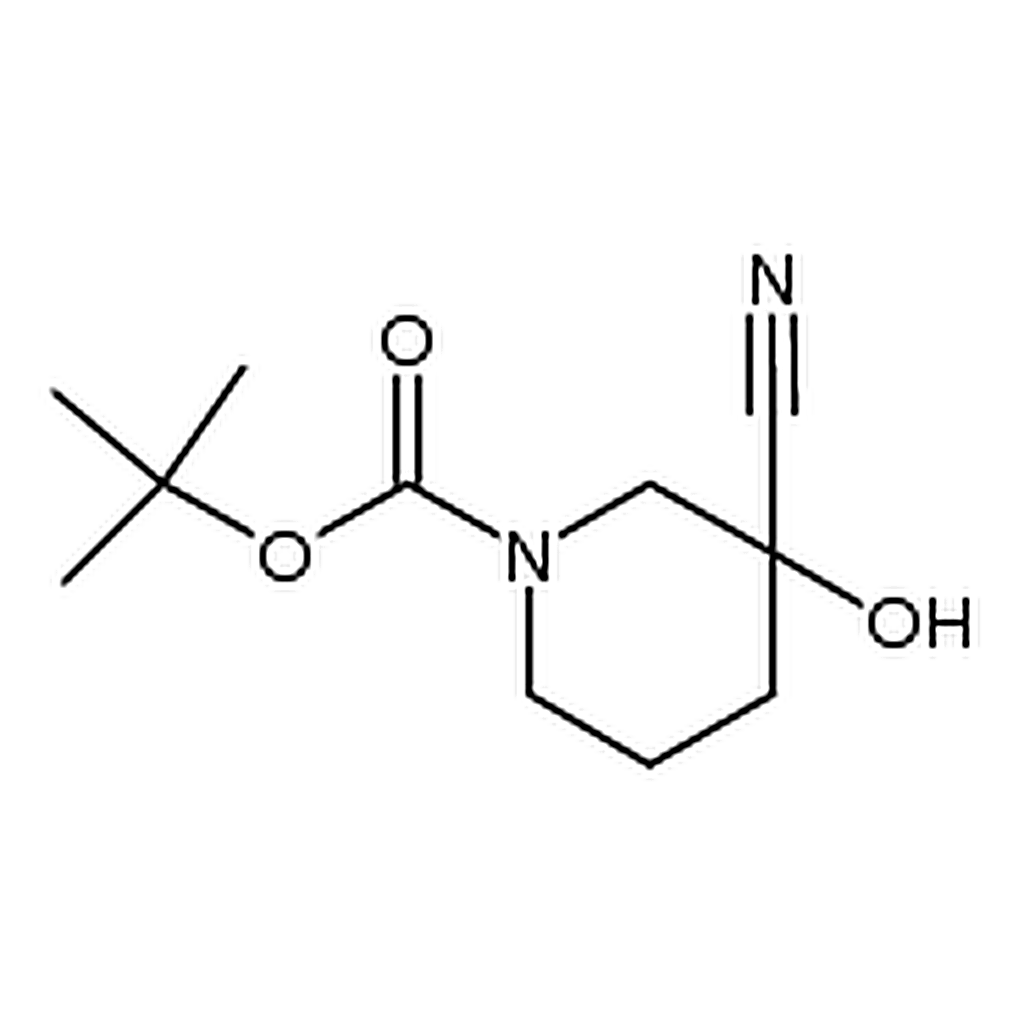 RHAWN tert-Butyl3-cyano-3-hydroxypiperidine-1-carboxylate