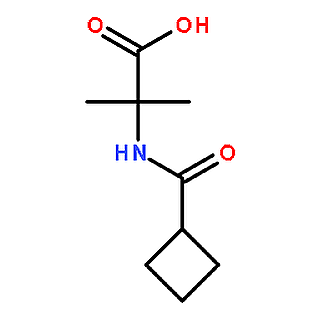 RHAWN 2-(Cyclobutanecarboxamido)-2-methylpropanoic acid