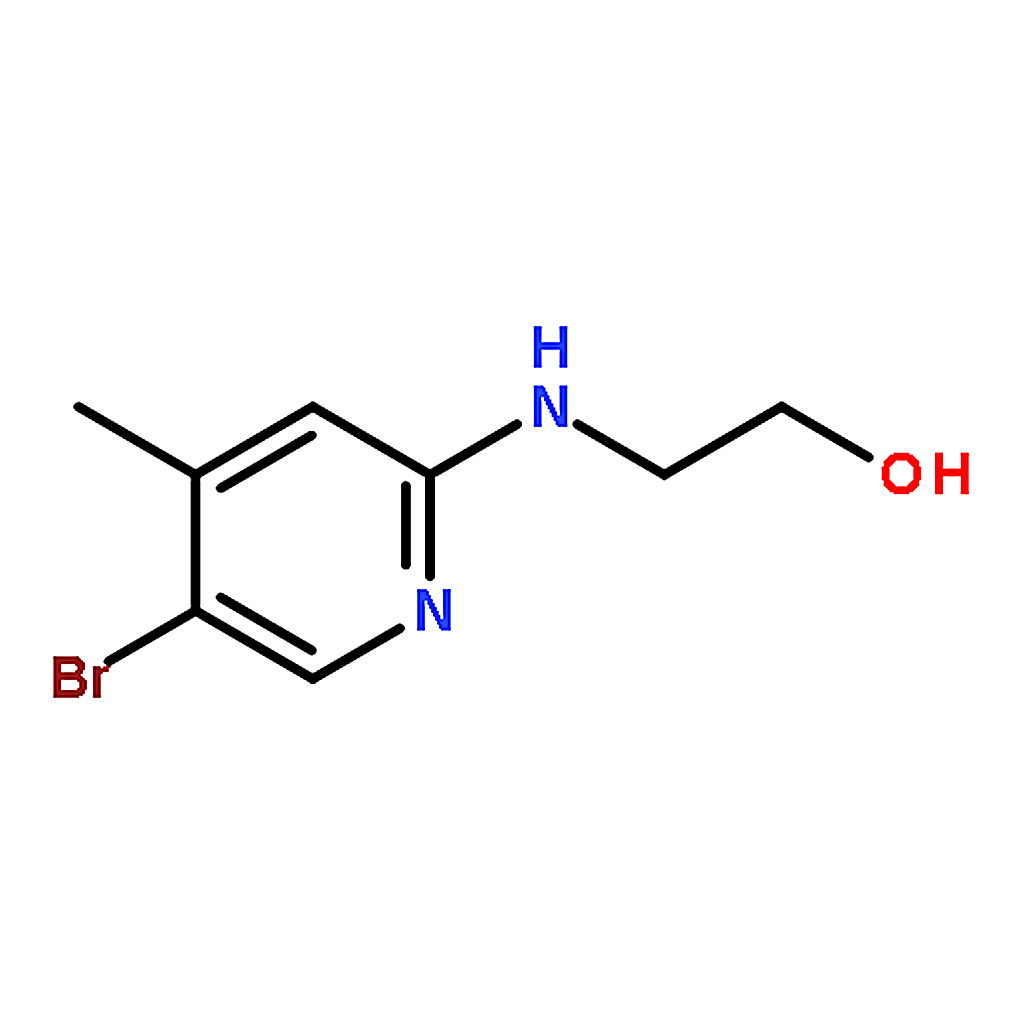 RHAWN 2-((5-Bromo-4-methylpyridin-2-yl)amino)ethanol