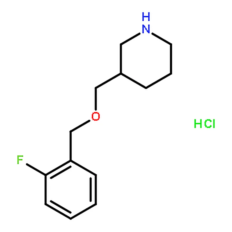 RHAWN 3-(2-Fluoro-benzyloxymethyl)-piperidinehydrochloride