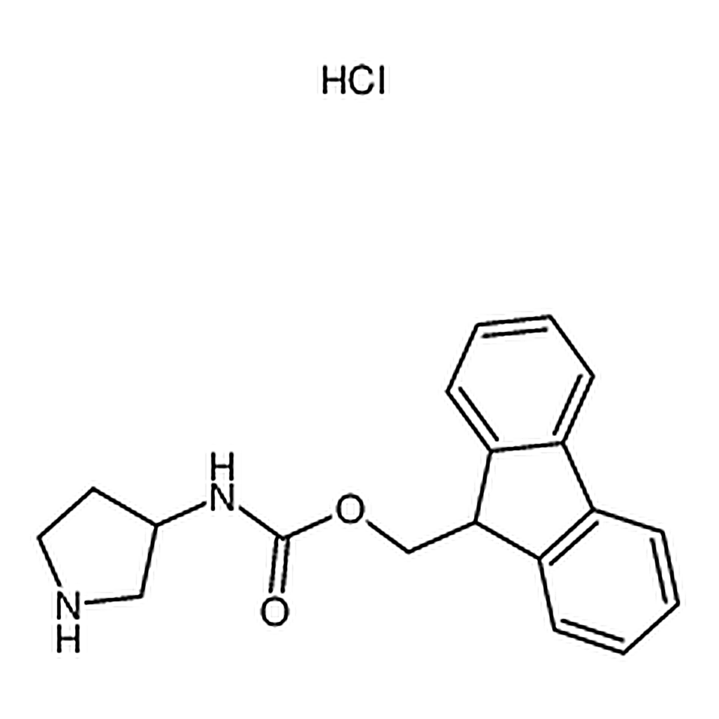 RHAWN (9H-Fluoren-9-yl)methyl pyrrolidin-3-ylcarbamate hydrochloride