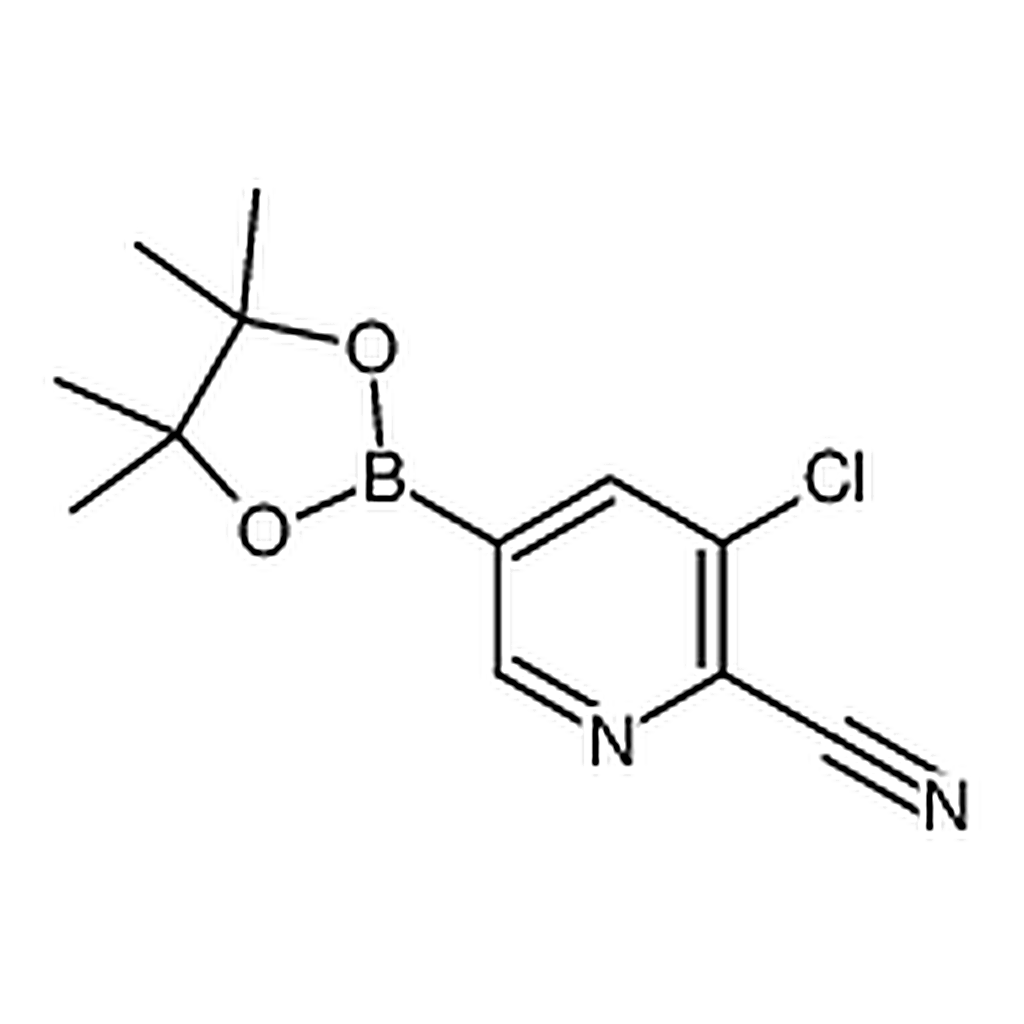 RHAWN 3-Chloro-5-(4,4,5,5-tetramethyl-1,3,2-dioxaborolan-2-yl)picolinonitrile