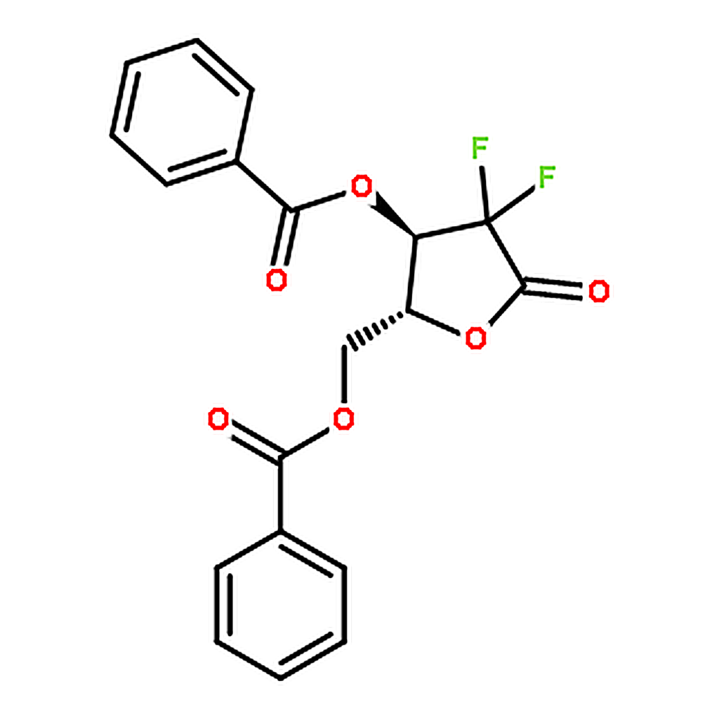 RHAWN 2-Deoxy-2,2-difluoro-D-erythro-pentonic acid ┚-Lactone 3,5-dibenzoate