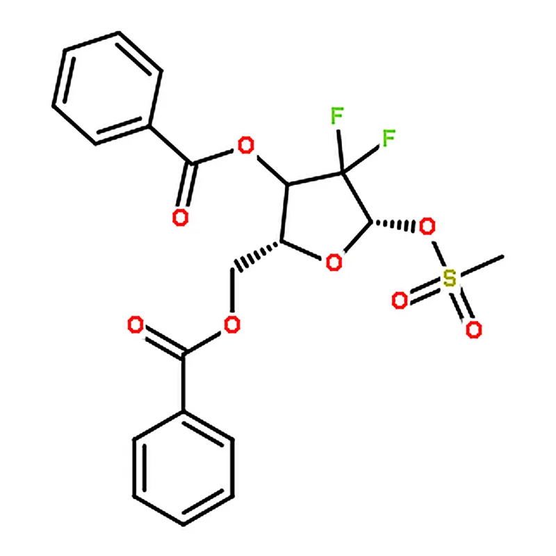 RHAWN ((2R,3R)-3-(Benzoyloxy)-4,4-difluoro-5-((methylsulfonyl)oxy)tetrahydrofuran-2-yl)methyl benz