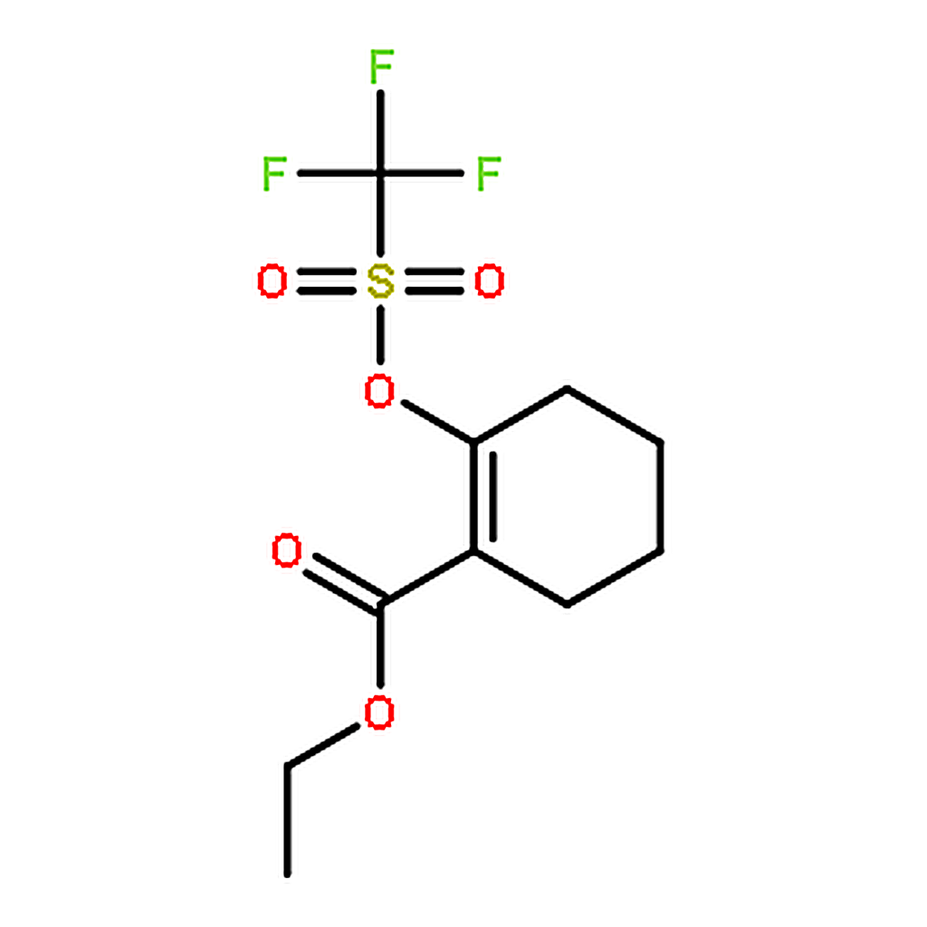 RHAWN ETHYL 2-(TRIFLUOROMETHYL SULFONYLOXY)-1-CYCLOHEXENE-1-CARBOXYLATE