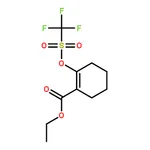 RHAWN ETHYL 2-(TRIFLUOROMETHYL SULFONYLOXY)-1-CYCLOHEXENE-1-CARBOXYLATE