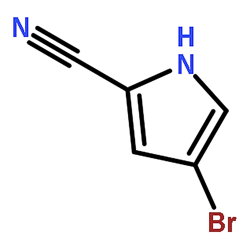 RHAWN 4-Bromo-1H-pyrrole-2-carbonitrile