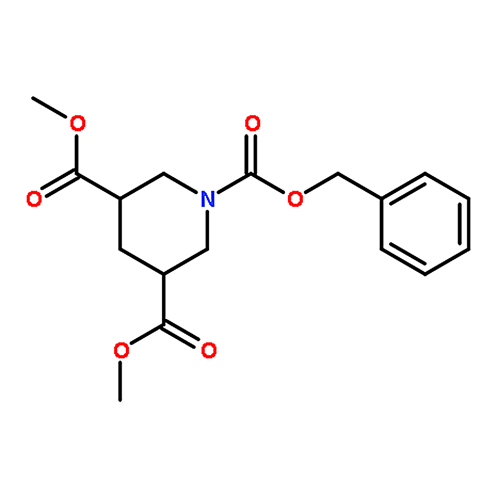 RHAWN 1-Benzyl 3,5-dimethyl piperidine-1,3,5-tricarboxylate