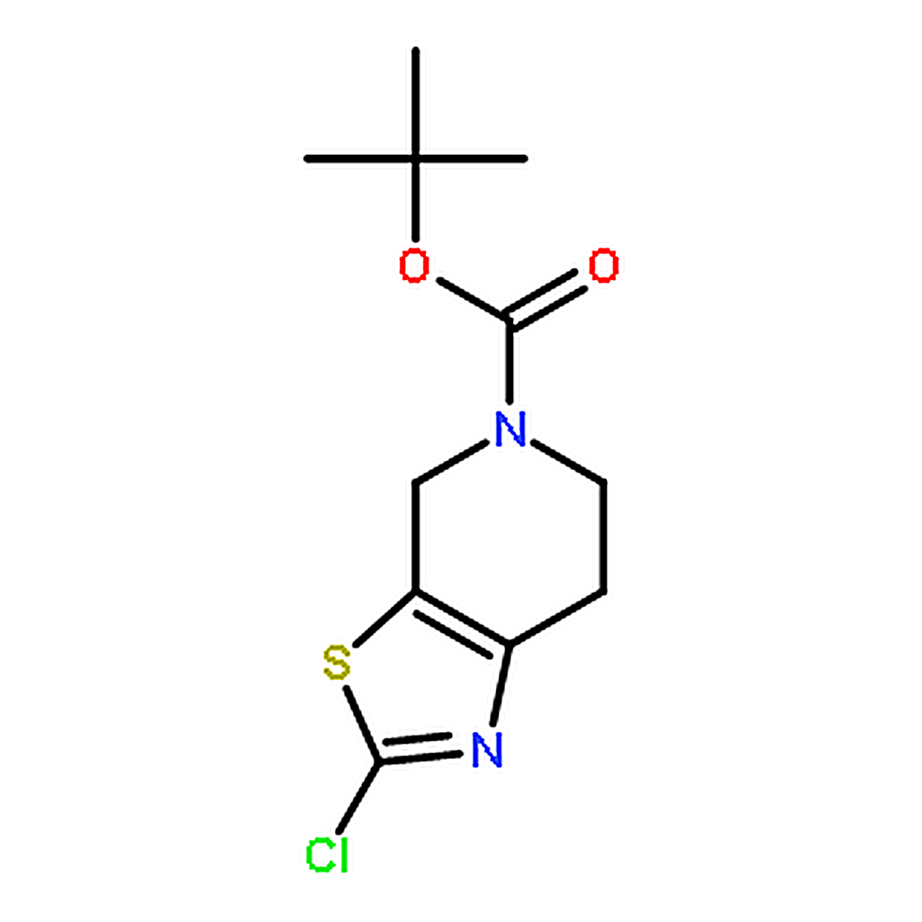 RHAWN Tert-Butyl2-Chloro-6，7-Dihydrothiazolo[5，4-C]Pyridine-5(4H)-Carboxylate