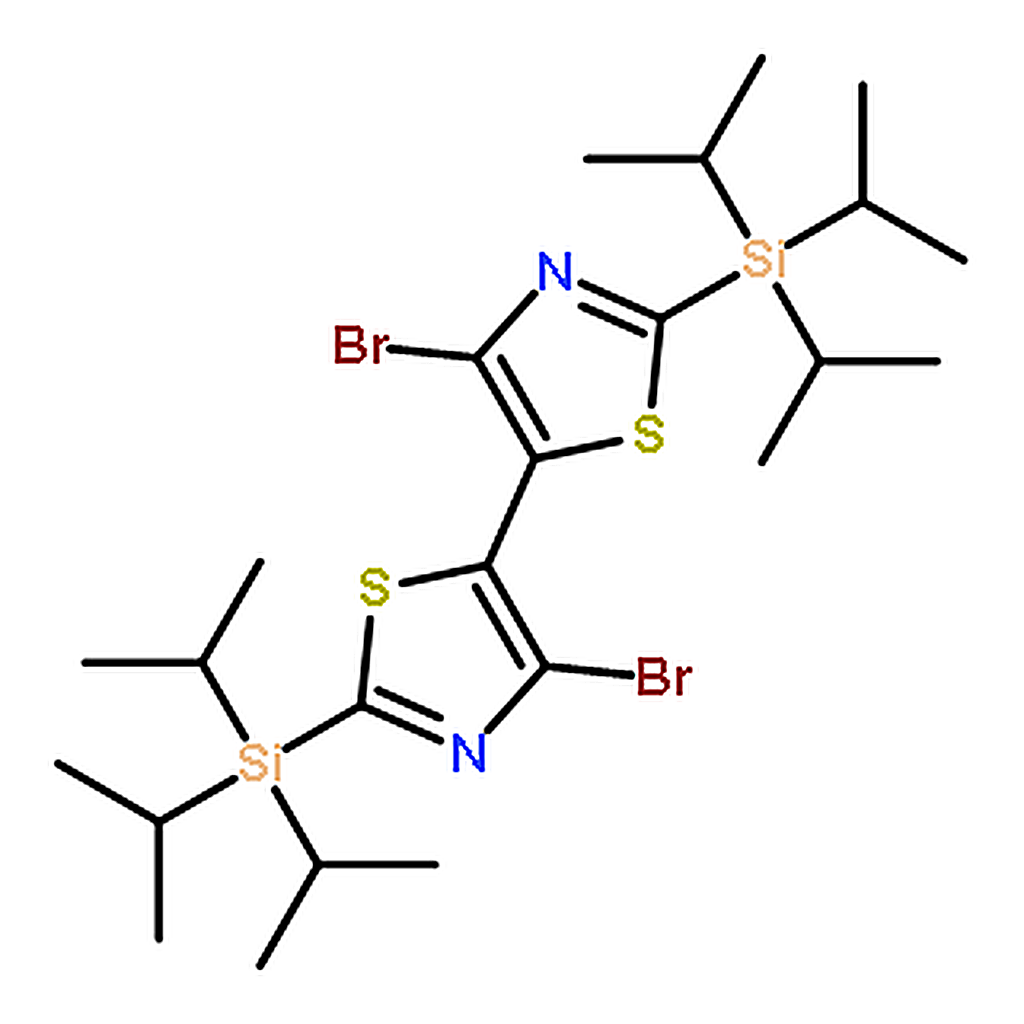 RHAWN 4，4'-Dibromo-2，2'-bis(triisopropylsilyl)-5，5'-bithiazole