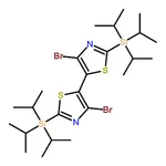 RHAWN 4,4'-Dibromo-2,2'-bis(triisopropylsilyl)-5,5'-bithiazole