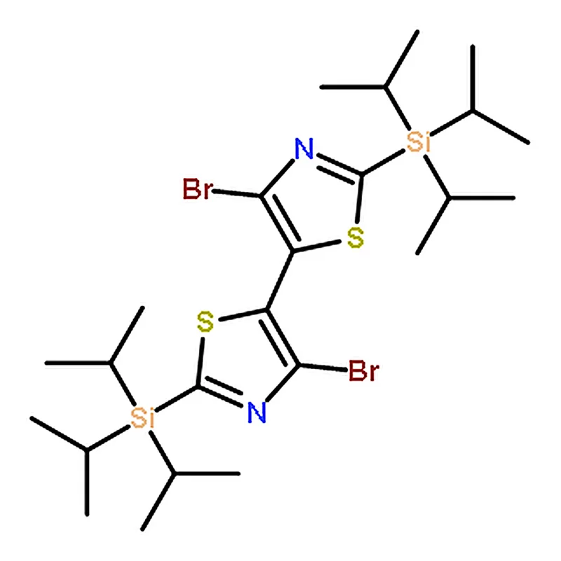 RHAWN 4,4'-Dibromo-2,2'-bis(triisopropylsilyl)-5,5'-bithiazole
