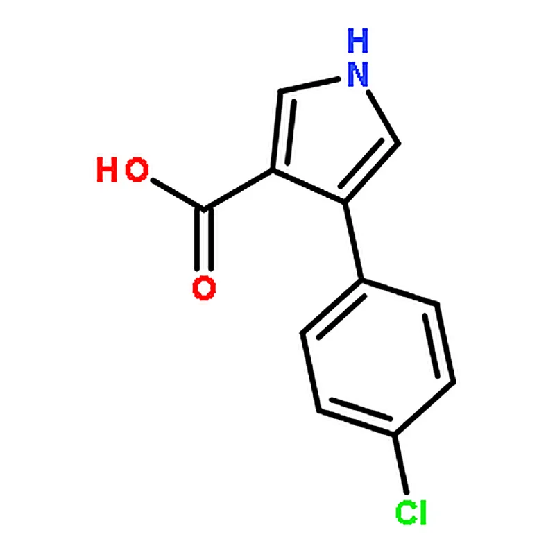 RHAWN 4-(4-Chlorophenyl)-1H-pyrrole-3-carboxylicacid